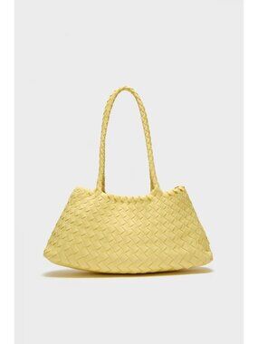 Moda Luxe Millie Hobo Handbag in Butter Yellow New Tote Bag Purse